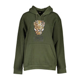 Cavalli Class Green Cotton Women Sweater -   -  Cavalli Class.